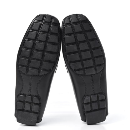 Louis Vuitton Calfskin Mens Monte Carlo Loafers 6 Black 5 of 9