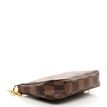 Louis Vuitton LOUIS VUITTON Damier Ebene Mini Pochette Accessories 4 of 8