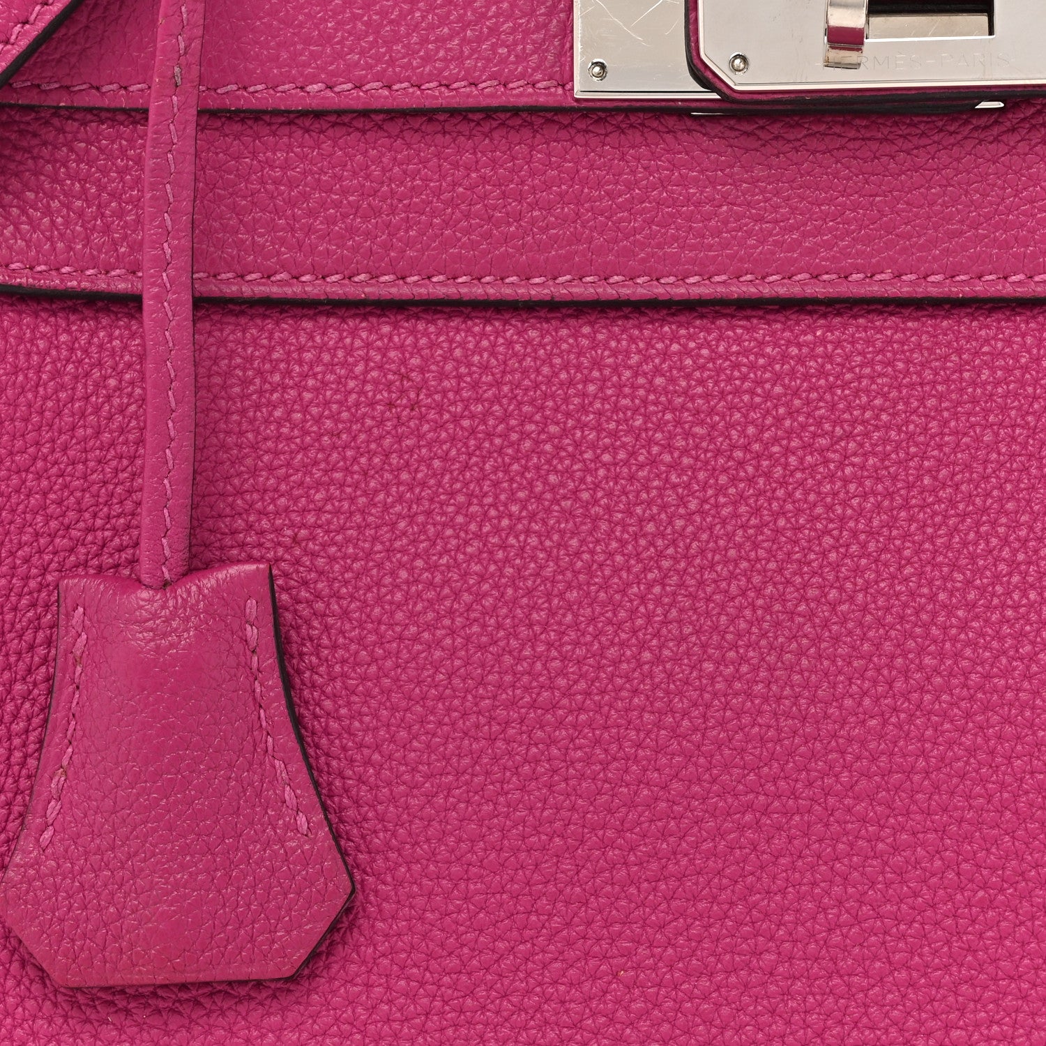 Hermes Togo Kelly Retourne 28 Rose Pourpre 8 of 18