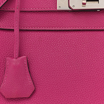 Hermes Togo Kelly Retourne 28 Rose Pourpre 8 of 18