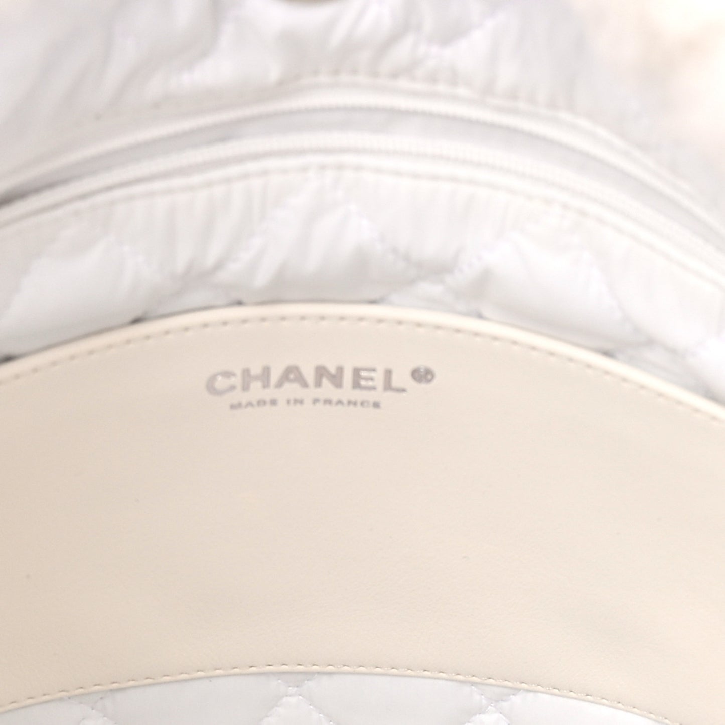 Shearling Coco Neige Backpack White
