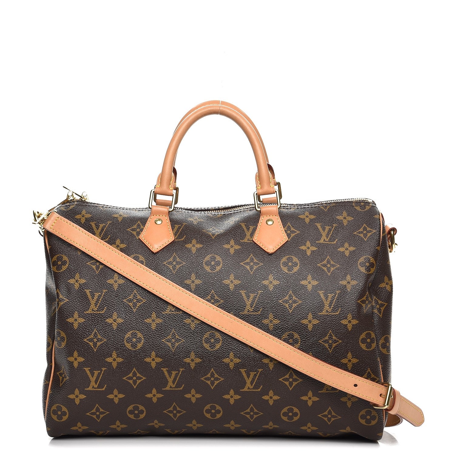 Louis Vuitton Monogram Speedy Bandouliere 35 1 of 9