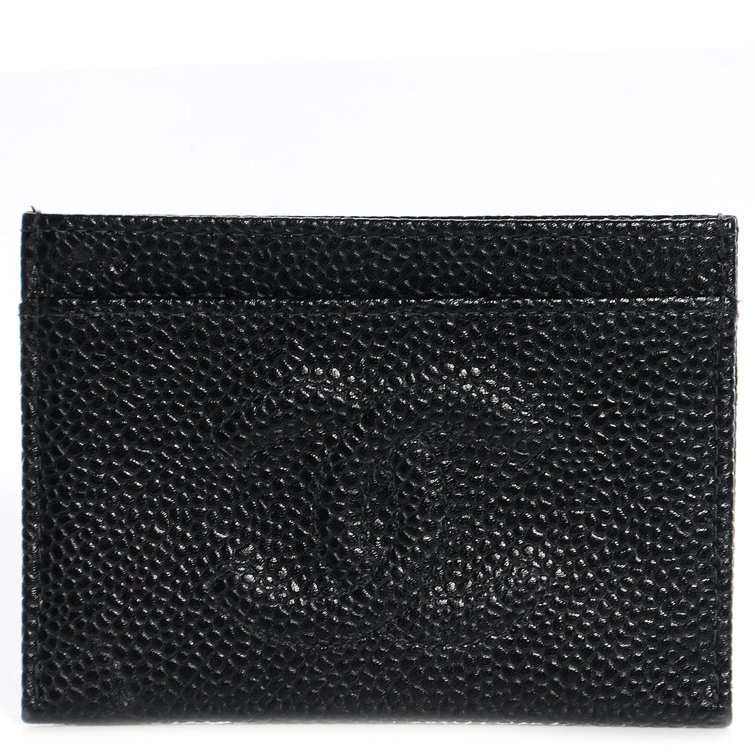 Chanel Caviar Timeless CC Card Holder Black 1 of 8