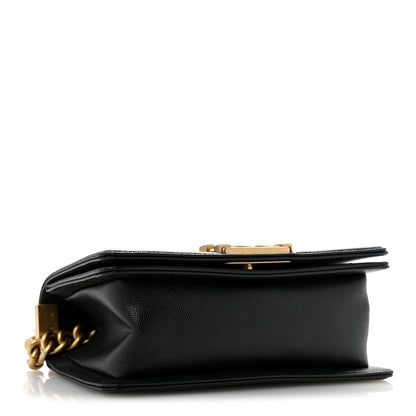 Chanel Caviar Quilted Small Boy Flap Black 4 of 14