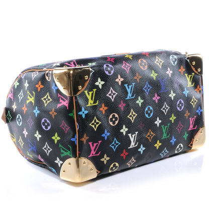Louis Vuitton Monogram Multicolor Speedy 30 Black 4 of 8