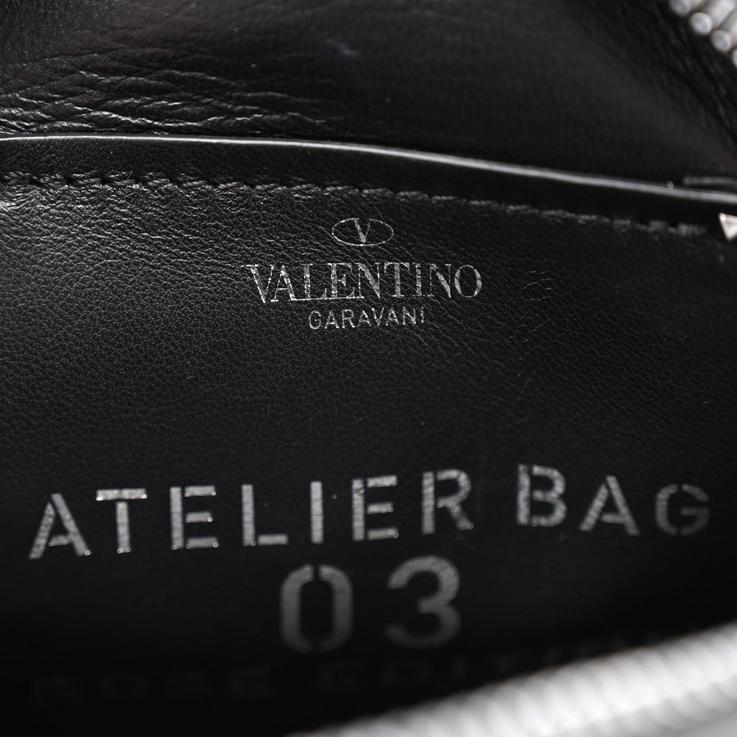 Nappa Atelier 03 Rose Edition Round Crossbody Bag Black