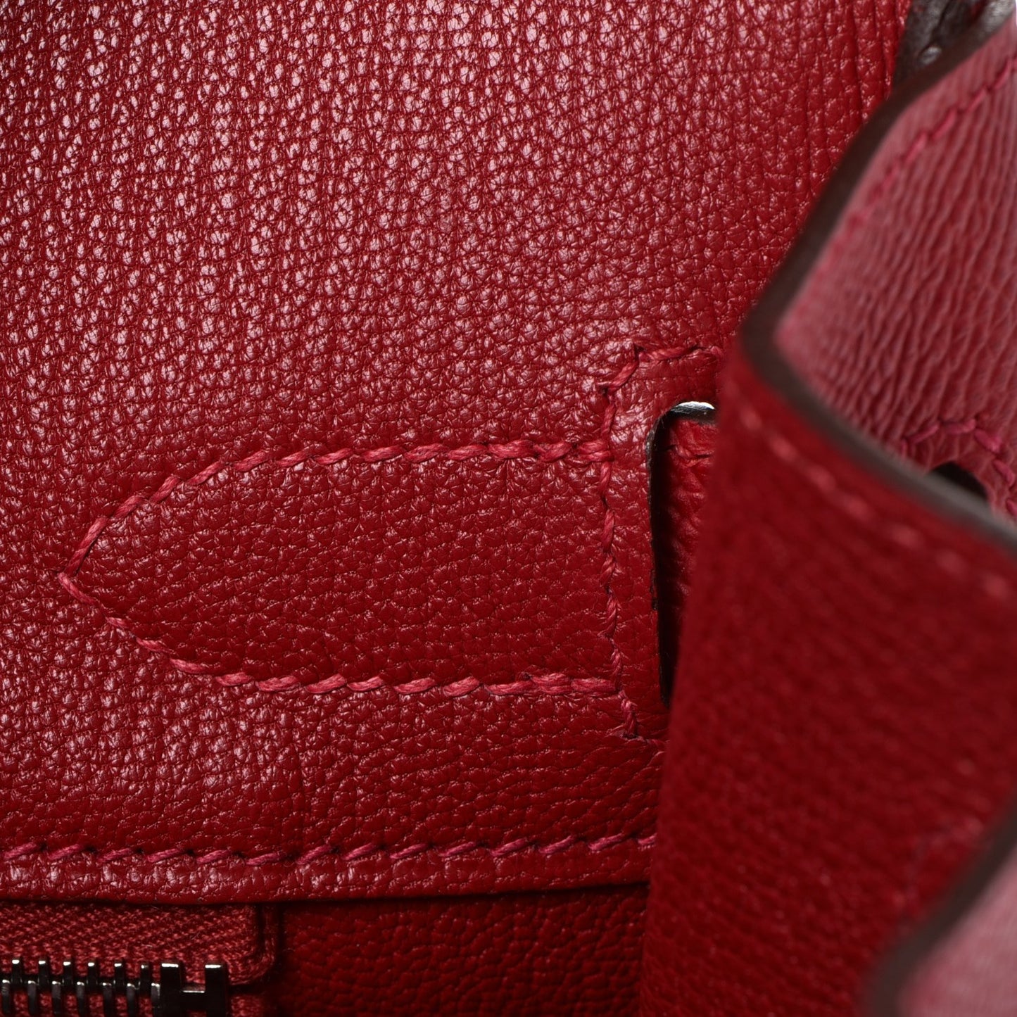 Epsom Birkin 30 Rouge Casaque