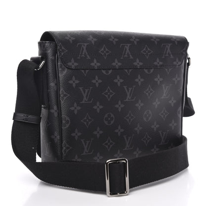 Louis Vuitton Monogram Eclipse District PM Black 3 of 10