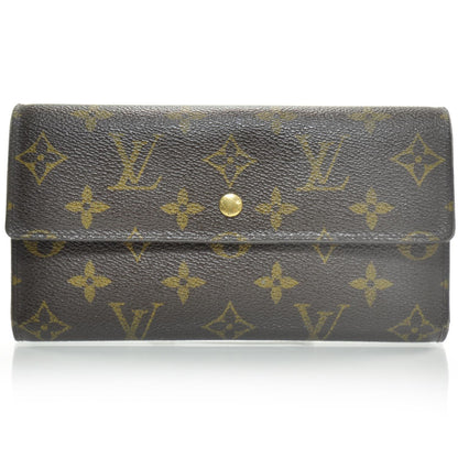 Louis Vuitton Monogram Porte Tresor International Wallet 1 of 8