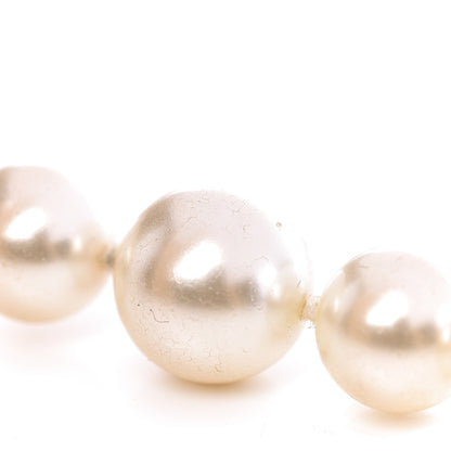 Chanel Graduated Pearl CC Long Necklace Gold 6 of 6