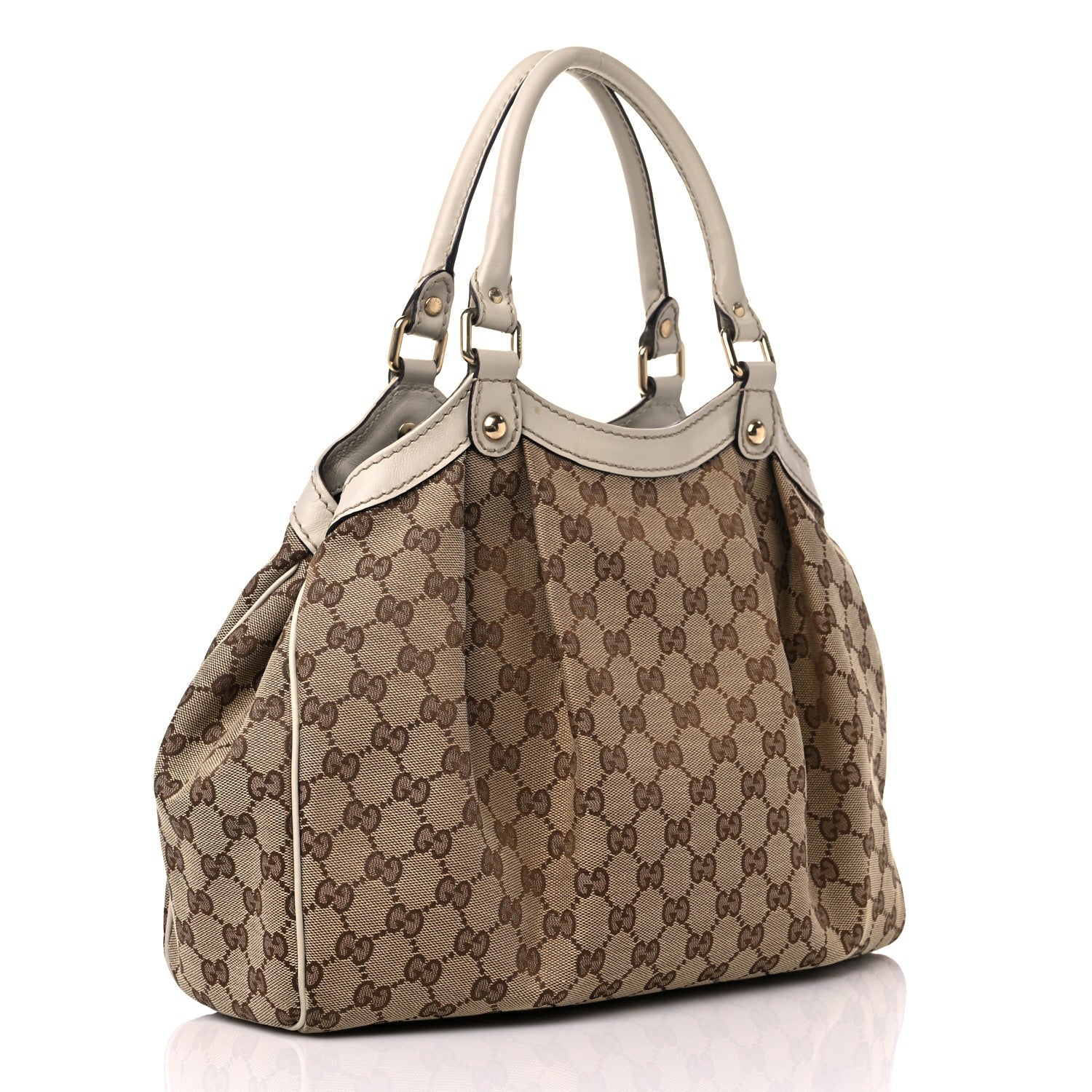 Gucci Monogram Medium Sukey Tote Off White 3 of 16