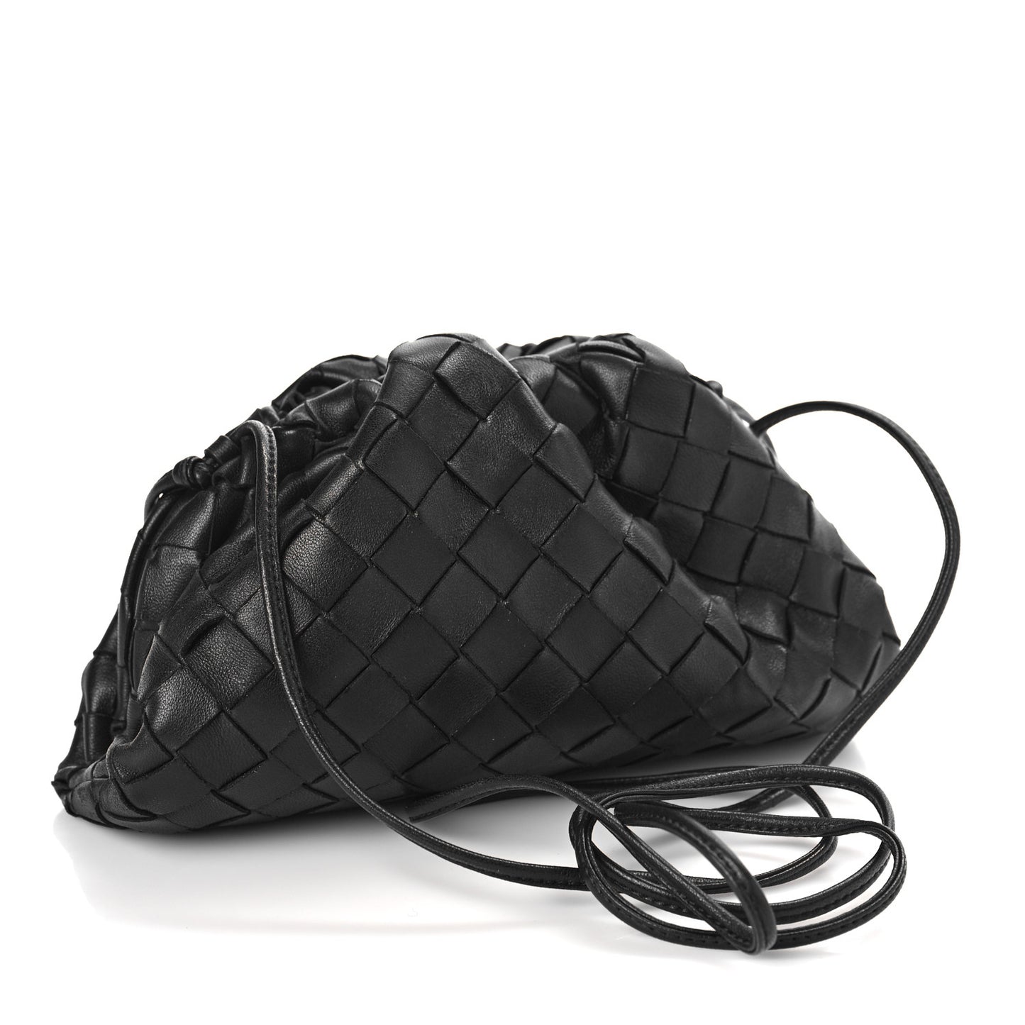 Nappa Intrecciato The Mini Pouch Black