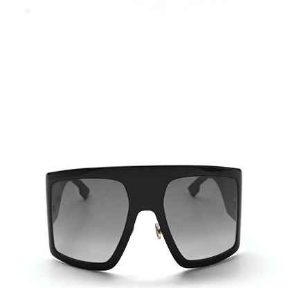 Christian Dior Acetate DiorSo Light 1 Shield Sunglasses Black 2 of 9