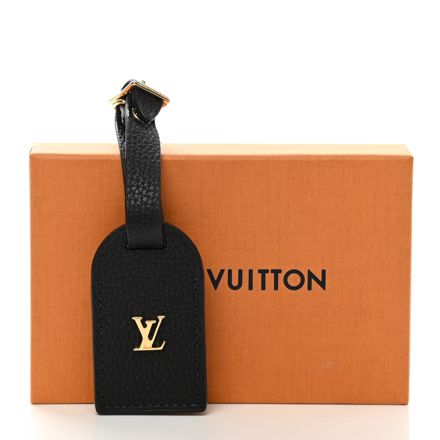 Taurillon City Steamer Luggage Tag Black