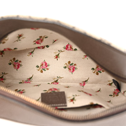 Gucci GG Supreme Monogram Web Neo Vintage Shoulder Bag Beige New Acero Crop 5 of 10
