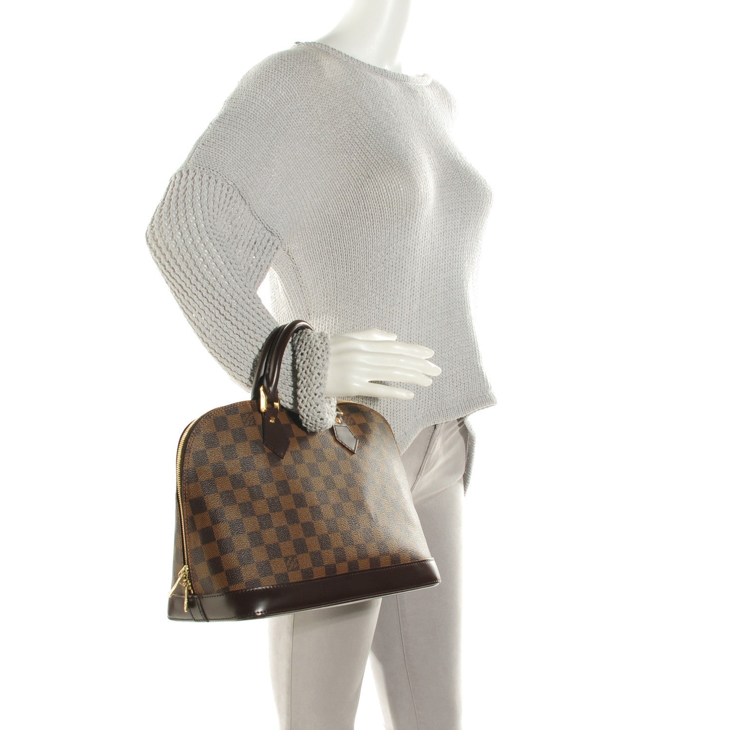 Louis Vuitton Damier Ebene Alma PM 2 of 7