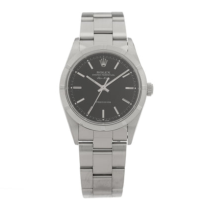 Rolex Stainless Steel 34mm Oyster Perpetual Air-King Precision Watch Black 14010 1 of 4
