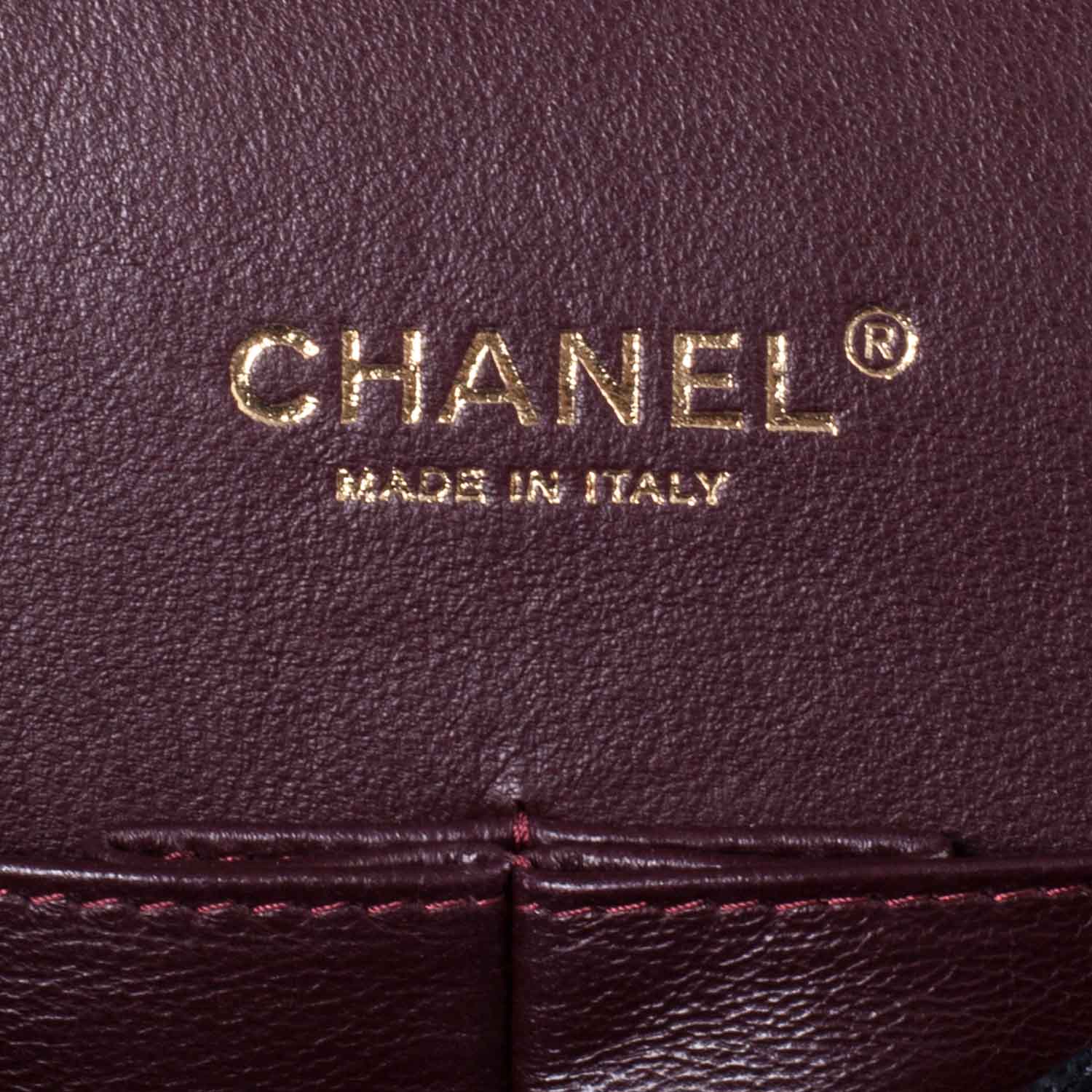 Chanel Caviar Quilted Maxi Double Flap Black 10 of 13