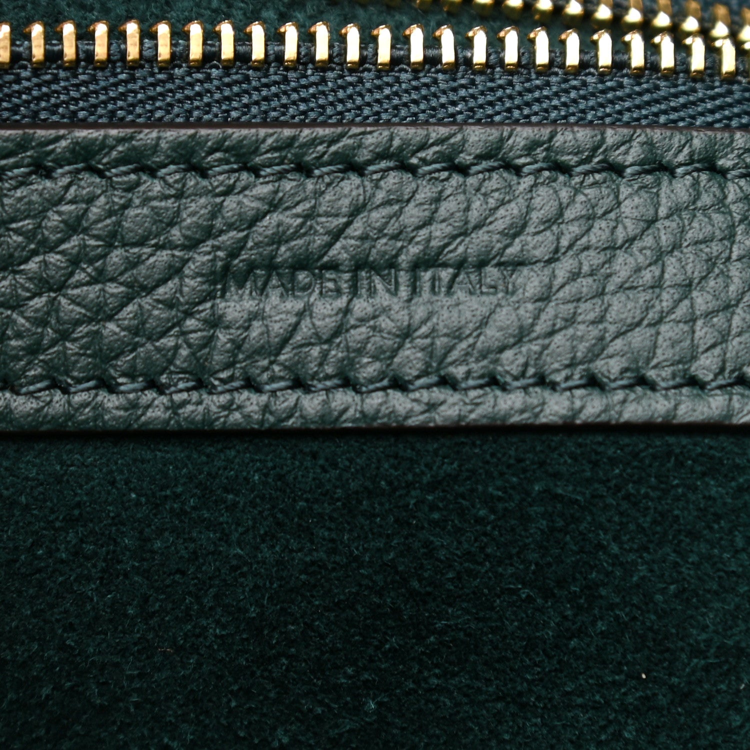 Celine Soft Grained Calfskin Small Belt Cabas Phantom Amazone 6 of 9