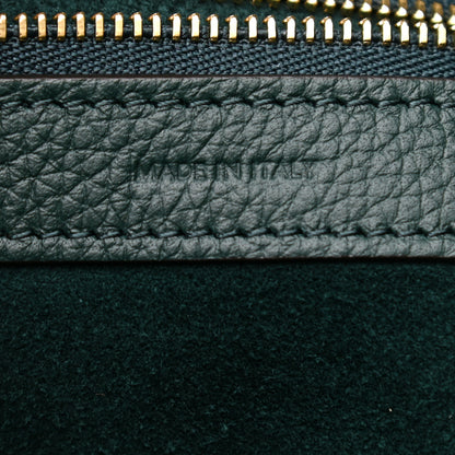 Celine Soft Grained Calfskin Small Belt Cabas Phantom Amazone 6 of 9