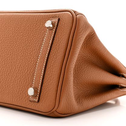 Hermes Togo Birkin 25 Gold 9 of 10