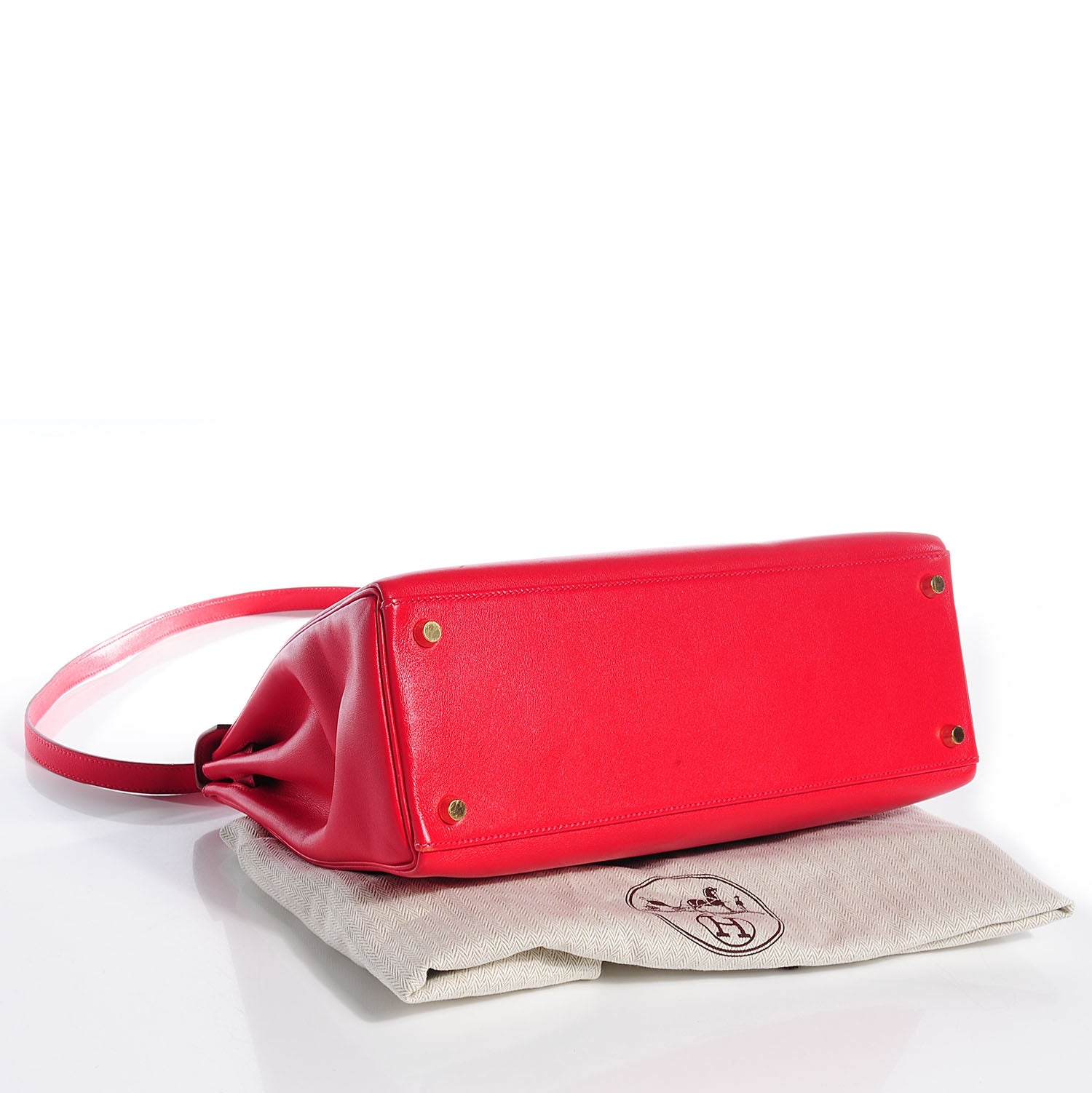 Hermes Gulliver Kelly Retourne 32 Rouge Vif 18 of 27