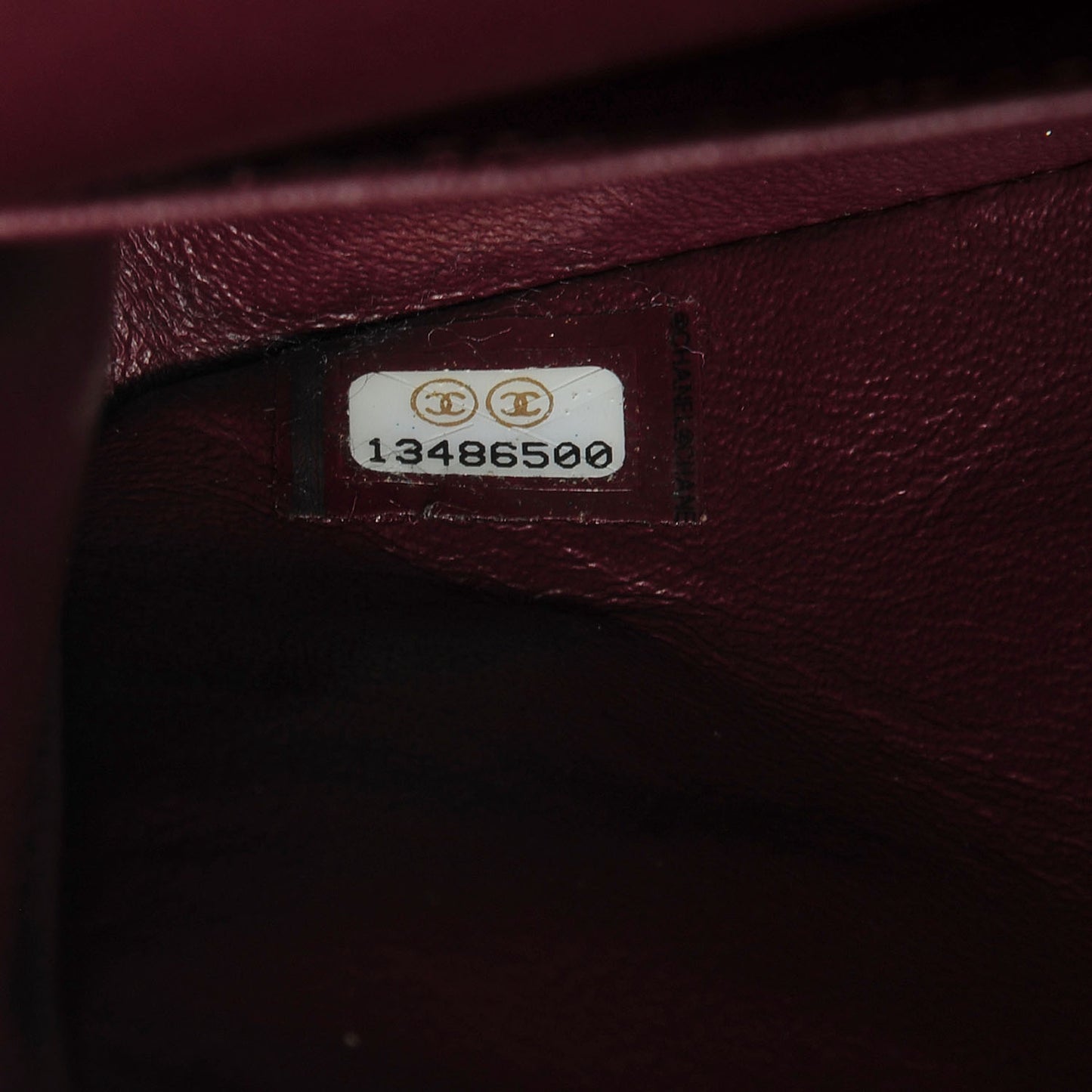Lambskin Medium Double Flap Black