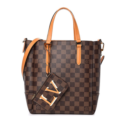 Louis Vuitton Damier Ebene Belmont PM Safran 1 of 8