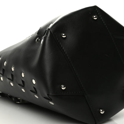 Proenza Schouler Calfskin Medium Studded Hex Bucket Black 8 of 8