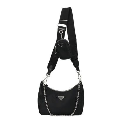 Prada Nylon Re-Edition 2005 Shoulder Bag Black 1 of 9