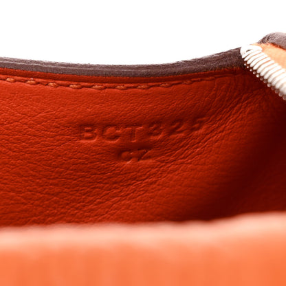 Hermes Taurillon Clemence Mini Lindy 20 Feu 7 of 10