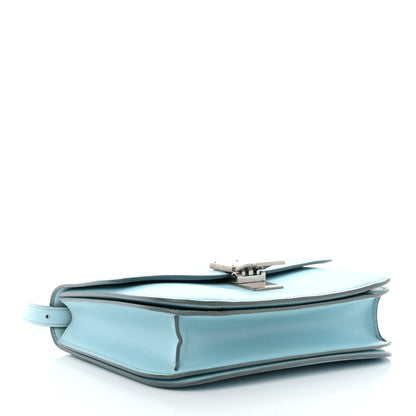 Celine Box Calfskin Medium Classic Box Flap Bag Light Blue 4 of 11