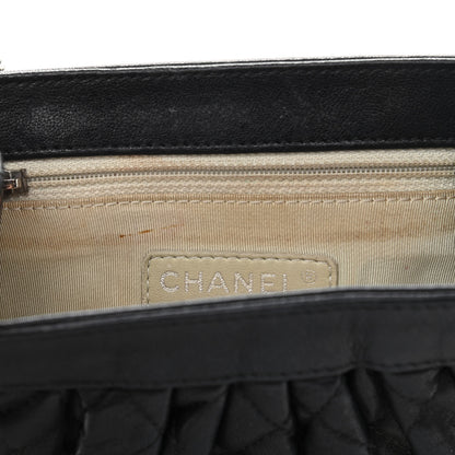 Chanel Washed Lambskin Quilted Mini Chain Around Flap Black 10 of 10