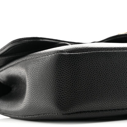 Chanel Shiny Caviar Mini Preppy Coco Shoulder Bag Black 9 of 11