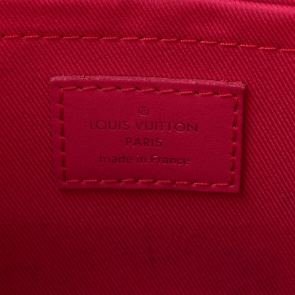 Louis Vuitton Monogram Macassar Pochette Voyage MM Fuchsia 6 of 6