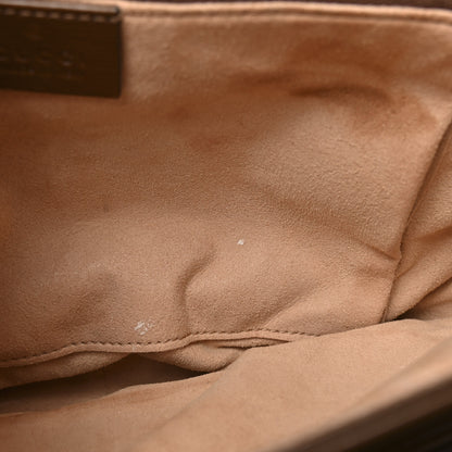 Gucci Azalea Calfskin Horsebit 1955 Shoulder Bag Brown Sugar 14 of 18