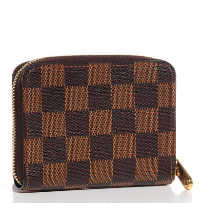 Louis Vuitton Damier Ebene Zippy Coin Purse 3 of 8