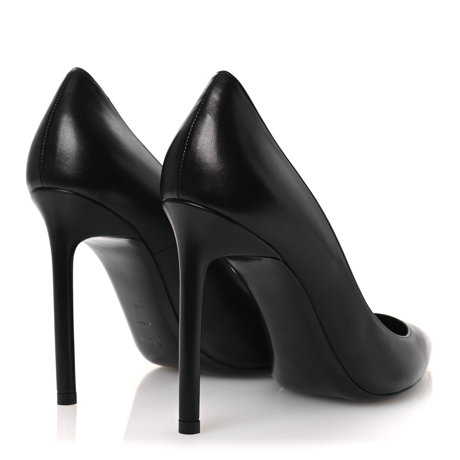 Saint Laurent Tripon Anja 105 Pumps 38 Black 5 of 11
