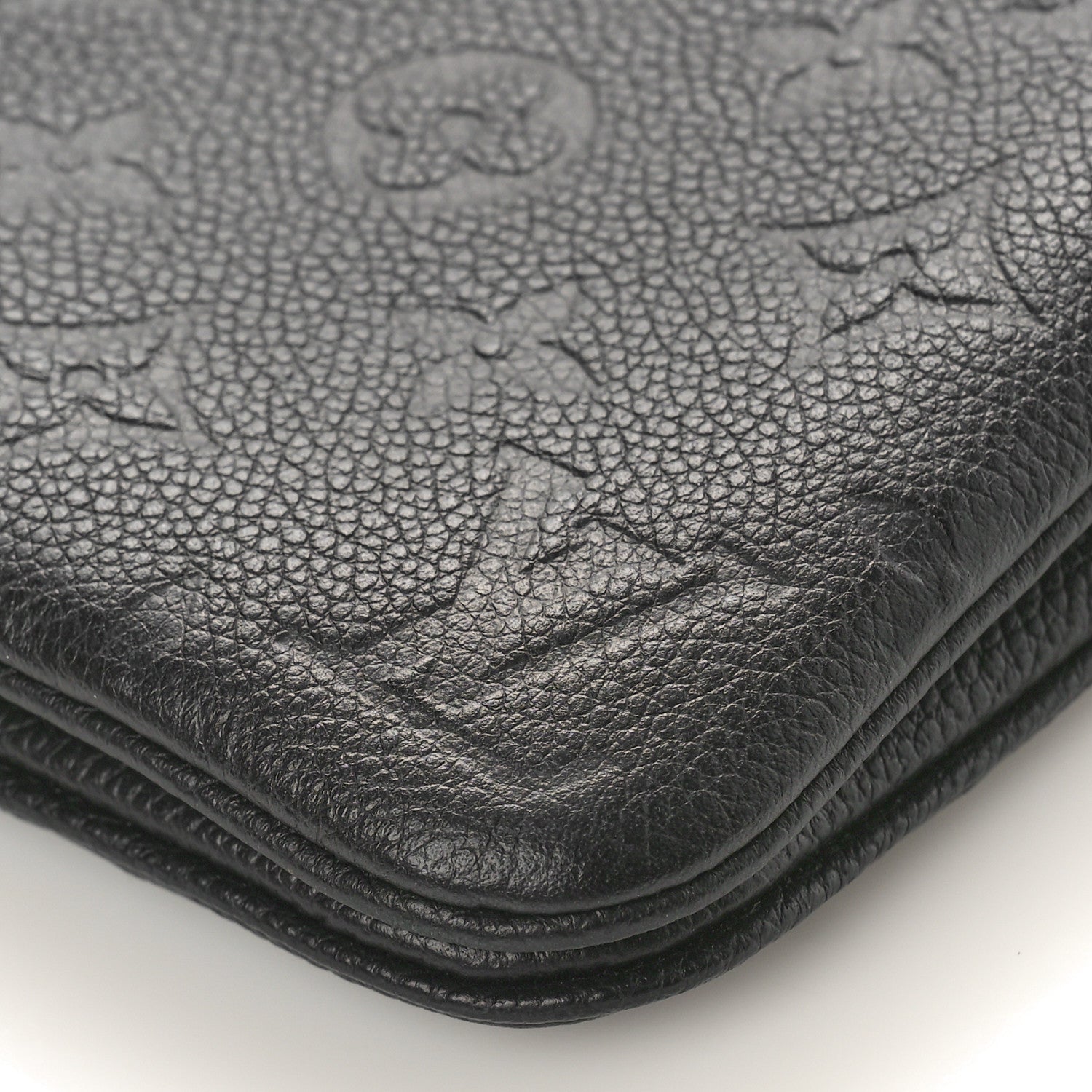 Louis Vuitton Empreinte Double Zip Pochette Black 10 of 12
