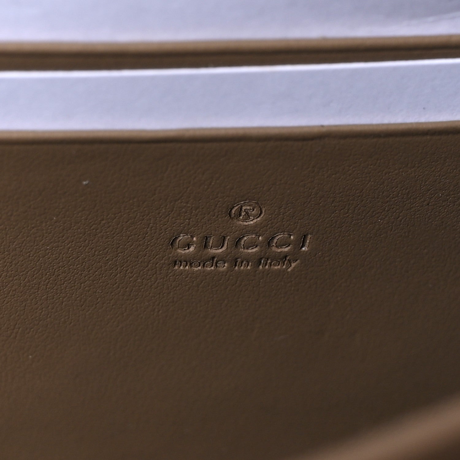 Gucci GG Supreme Monogram Mini Dionysus Chain Wallet Beige Taupe 8 of 13