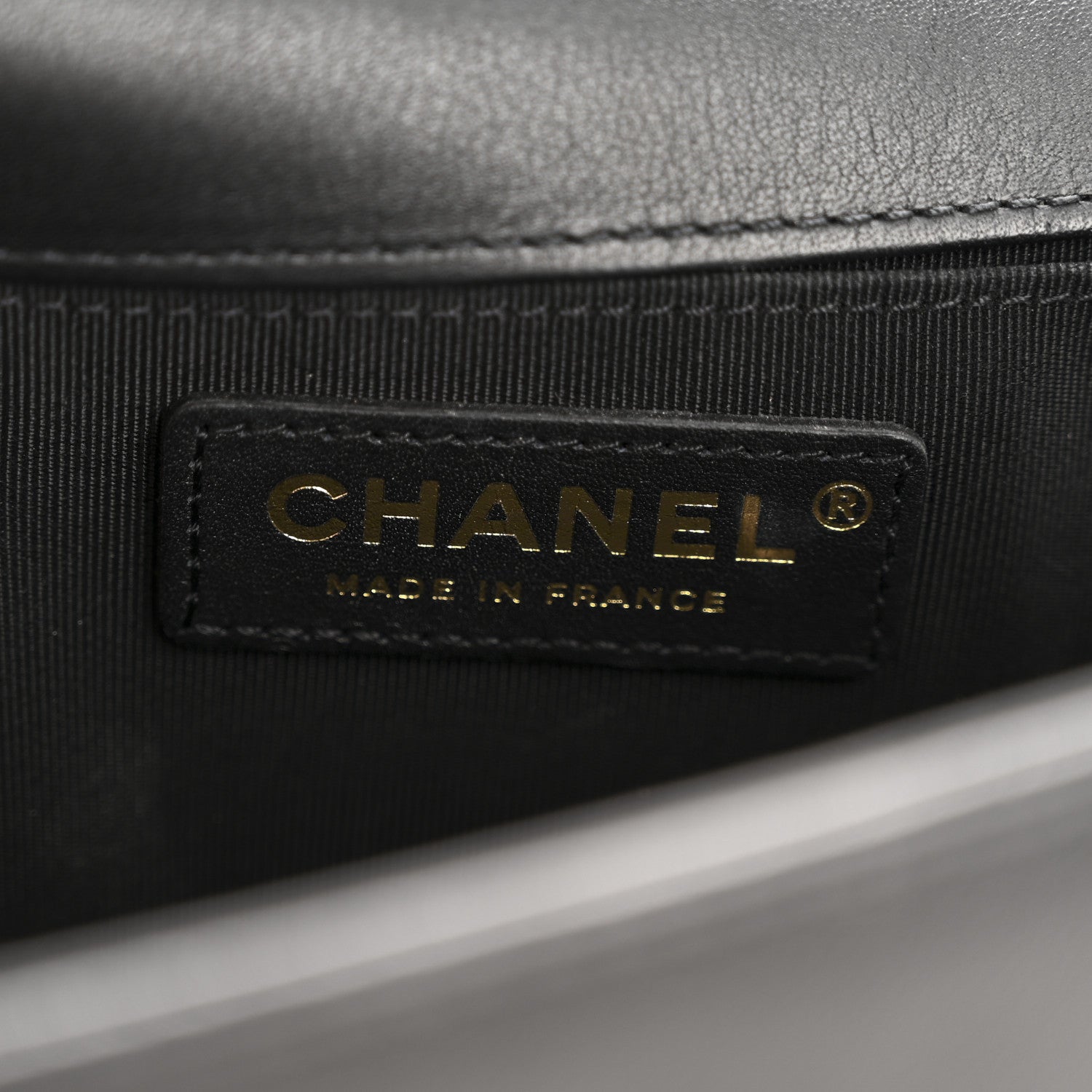 Chanel Calfskin Quilted Medium Boy Flap Black 6 of 13