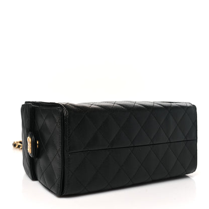 Chanel Caviar Quilted Small Chanel 25 Handbag Black 4 of 10