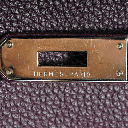 Hermes Togo Kelly Retourne 35 Raisin 18 of 27