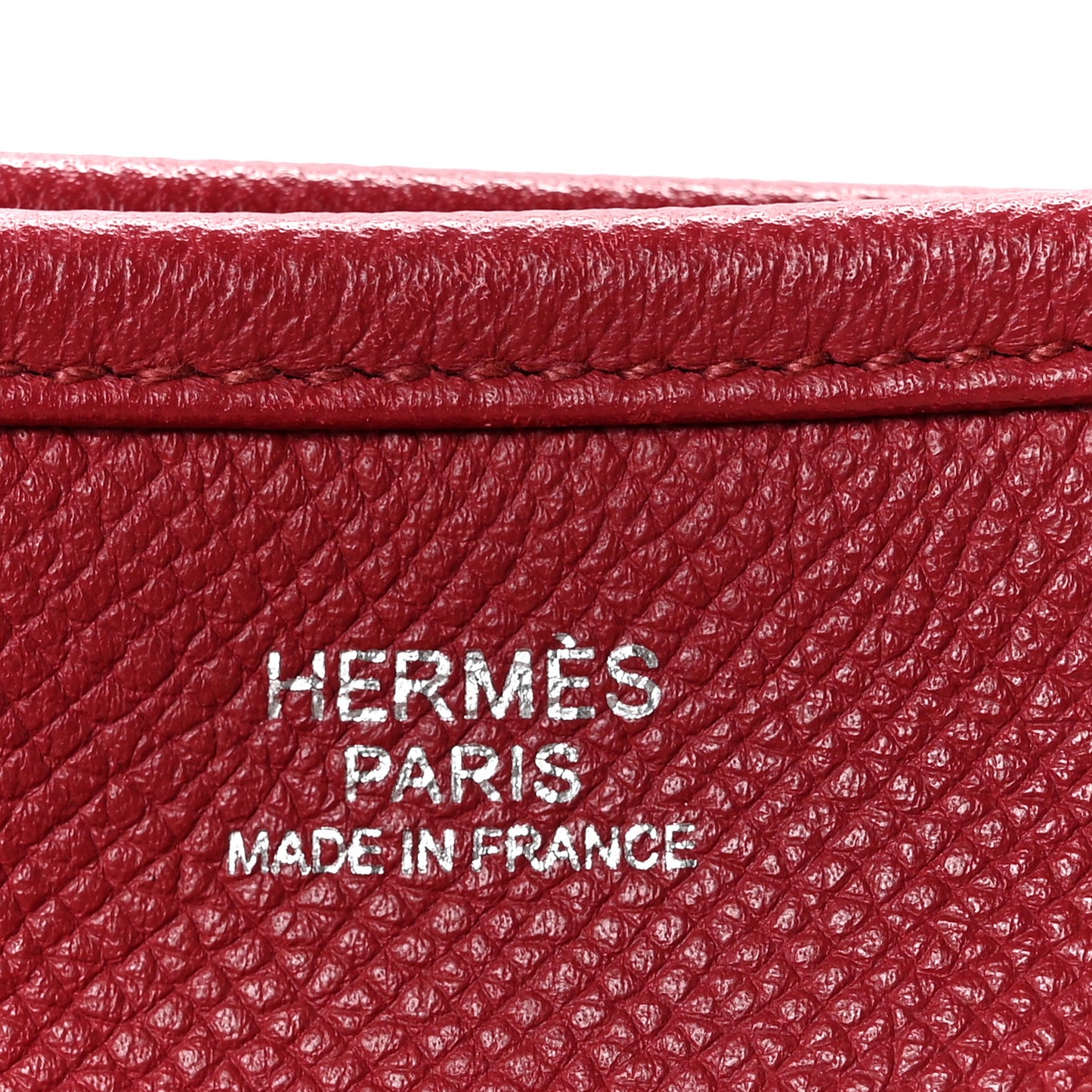 Taurillon Clemence Amazone Evelyne III PM Rouge Grenat Orange