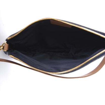 Christian Dior Denim Saddle Pochette Blue 8 of 13