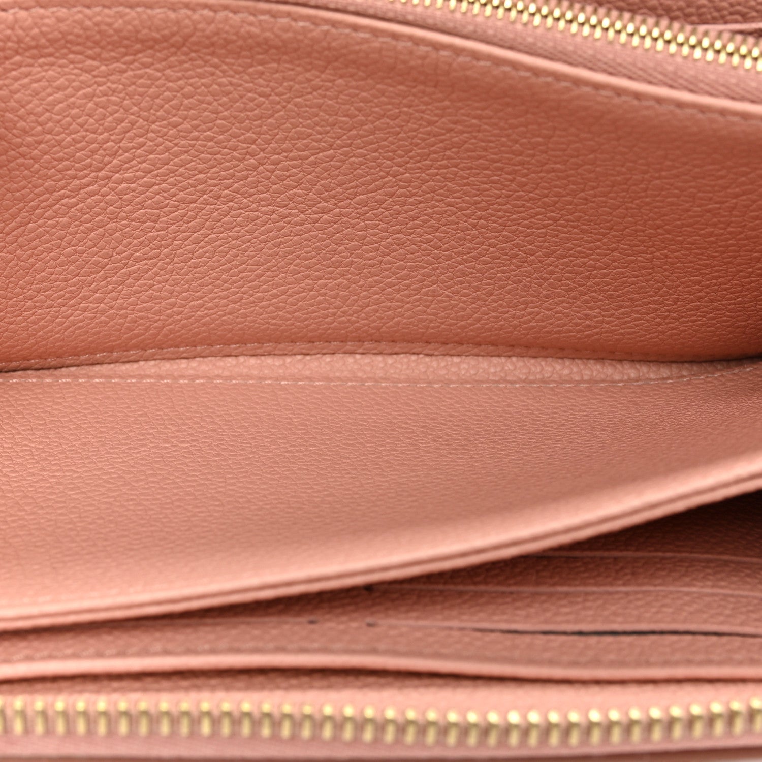 Louis Vuitton Empreinte Monogram Giant Zippy Wallet Rose Trianon Creme 8 of 15