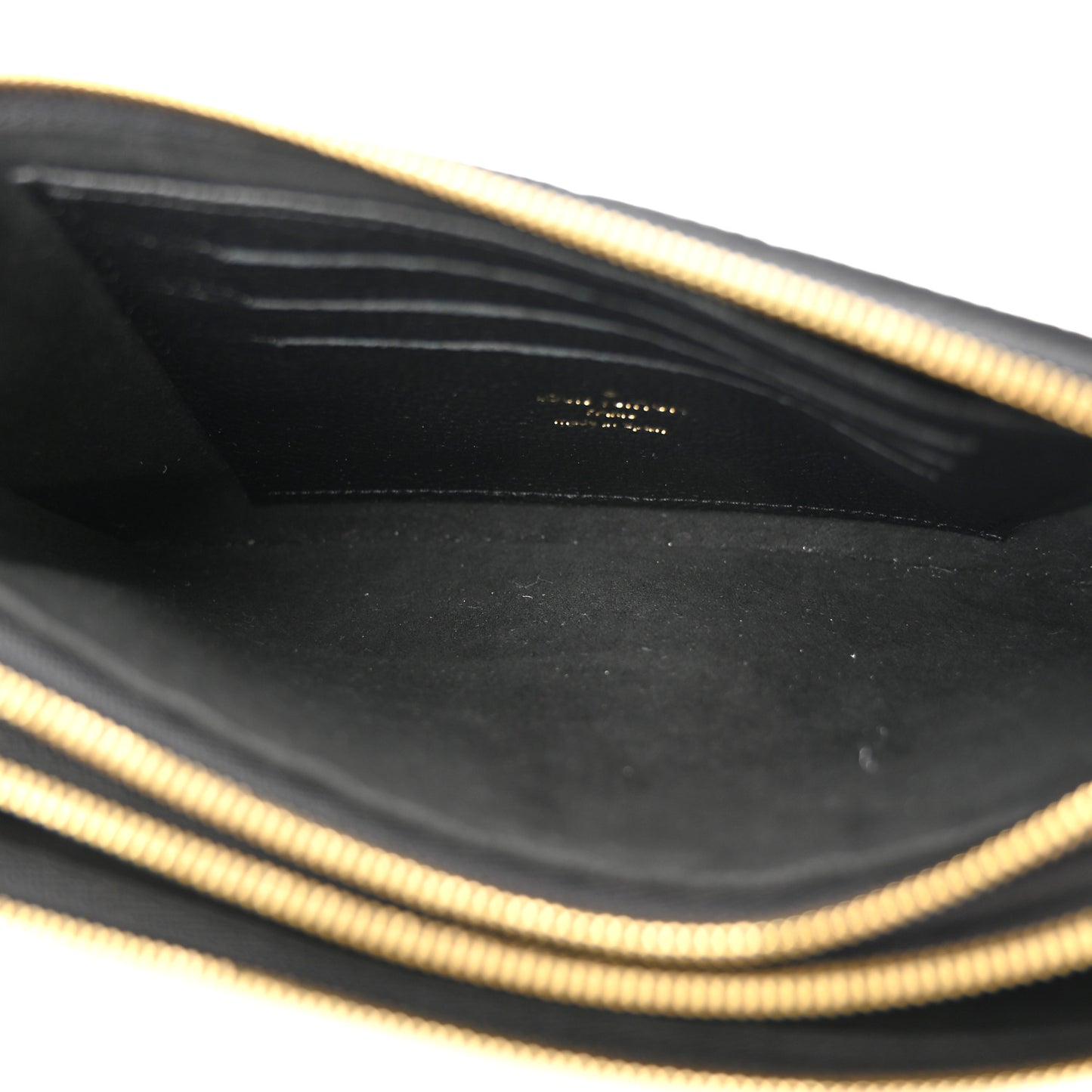 Empreinte Double Zip Pochette Black