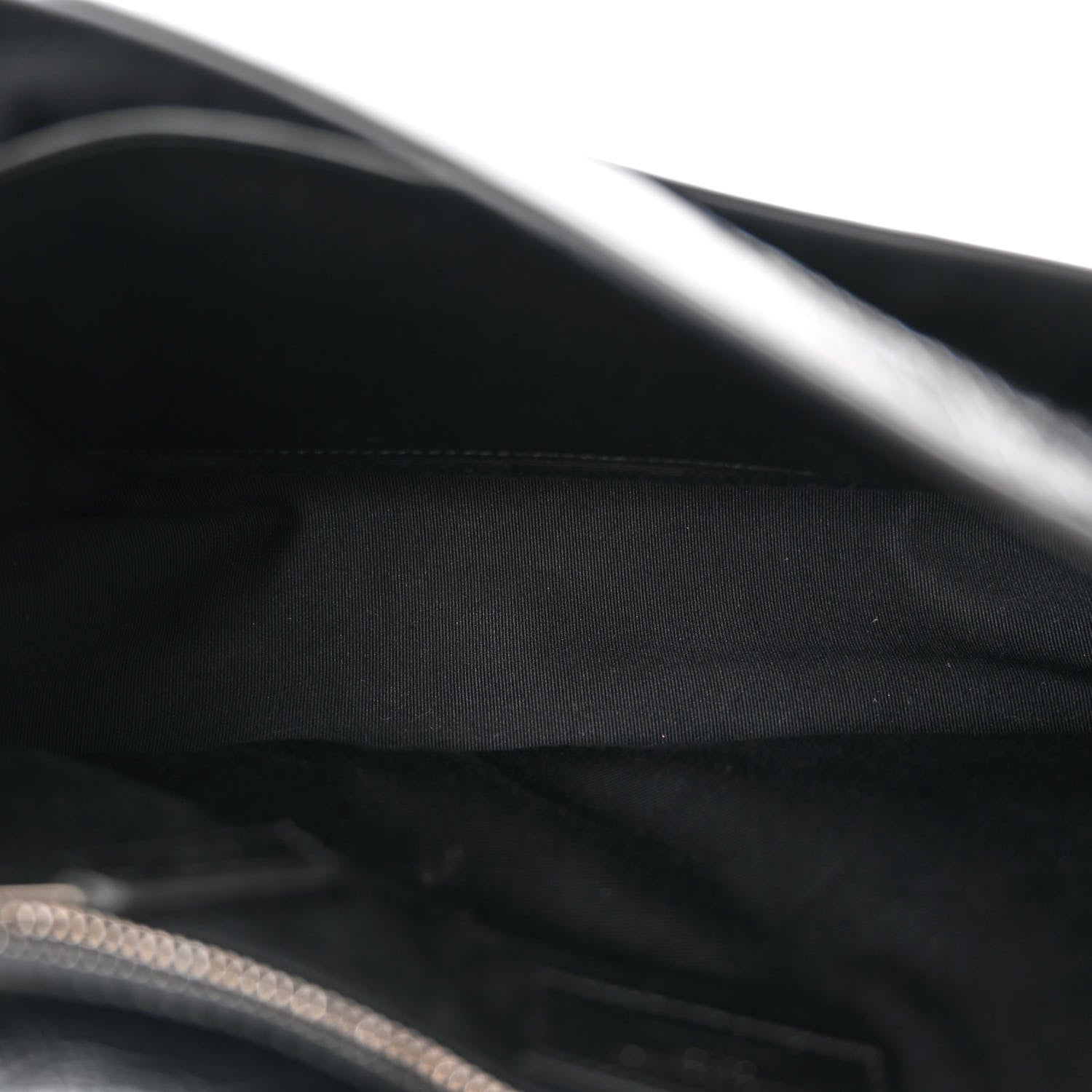Saint Laurent Crinkled Calfskin Matelasse Monogram Medium Niki Chain Satchel Black 5 of 10