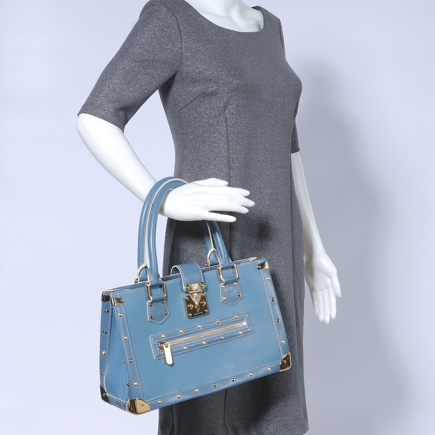 Louis Vuitton Suhali Le Fabuleux Blue Blue 2 of 9