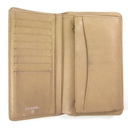 Chanel Caviar Quilted Wallet Beige 6 of 10